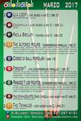 Graphics - Flyer - Monthly Program @ Ai BIliardi - Venice
